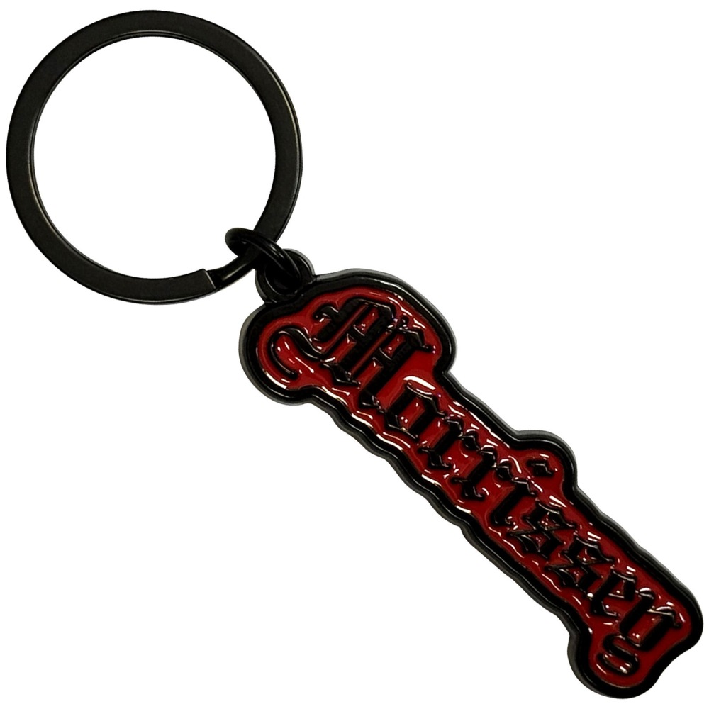 Morrissey - Logo Keychain - Red/Black